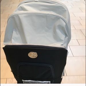 Orbit seat w/basket red